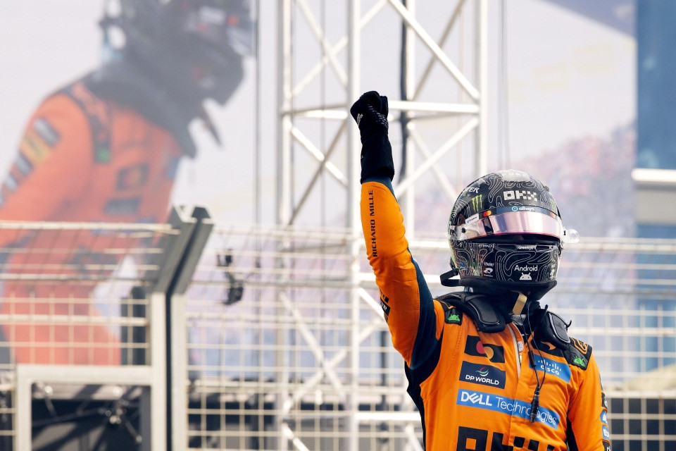 Lando Norris completa il suo super weekend a Zandvoort