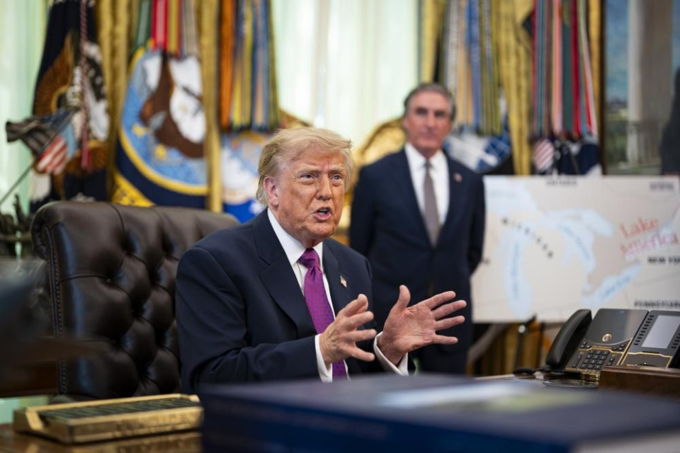 Golfo e Lago America, Donald Trump riscrive la geografia