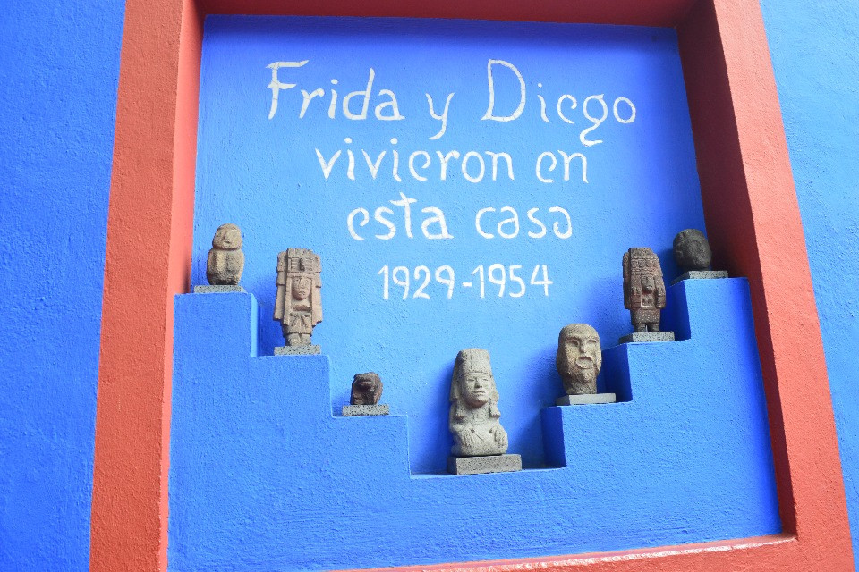 Dal blu cobalto di Frida Khalo all'oro dei Maya