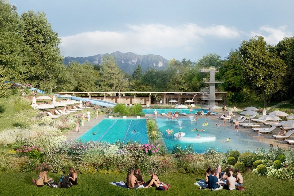 Piscina di Carona, il Municipio non intende portarsi avanti