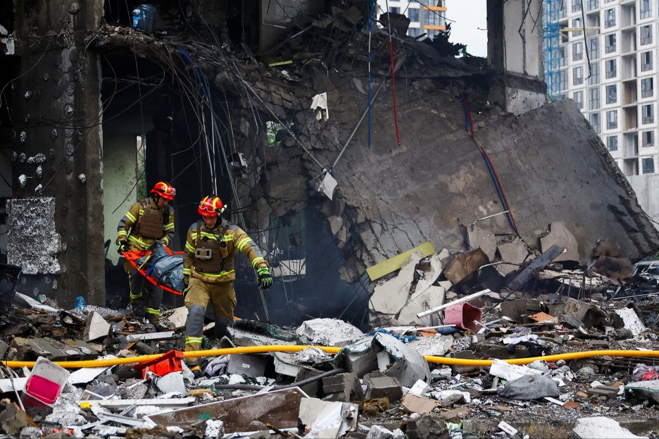 Allarme a Kiev, nuovo attacco russo con droni