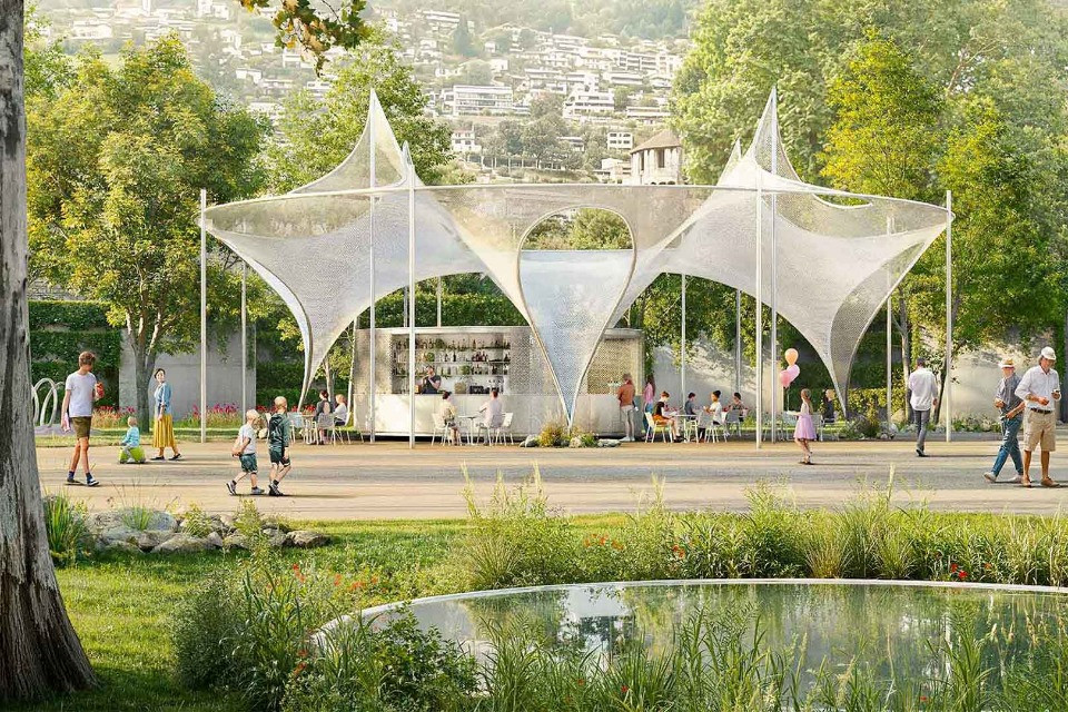 Una deroga alla tensostruttura per la futura Rotonda-giardino