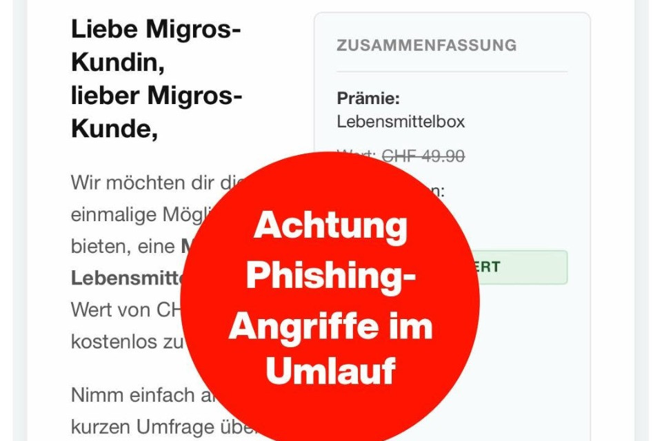 Migros, attenzione alla falsa box alimentare gratuita: «C'è chi ha perso denaro»