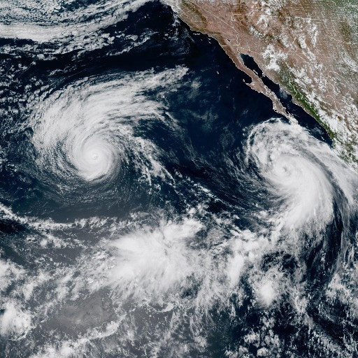 Un El Niño da record accende il Pacifico: attività degli uragani al 181% della norma