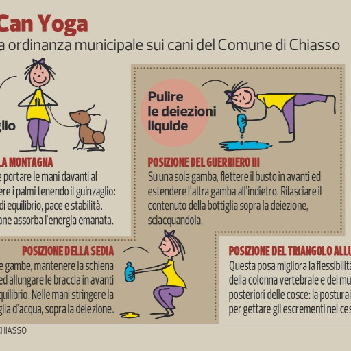 L’Ordinanza sui cani si affida al «Can-Can Yoga»