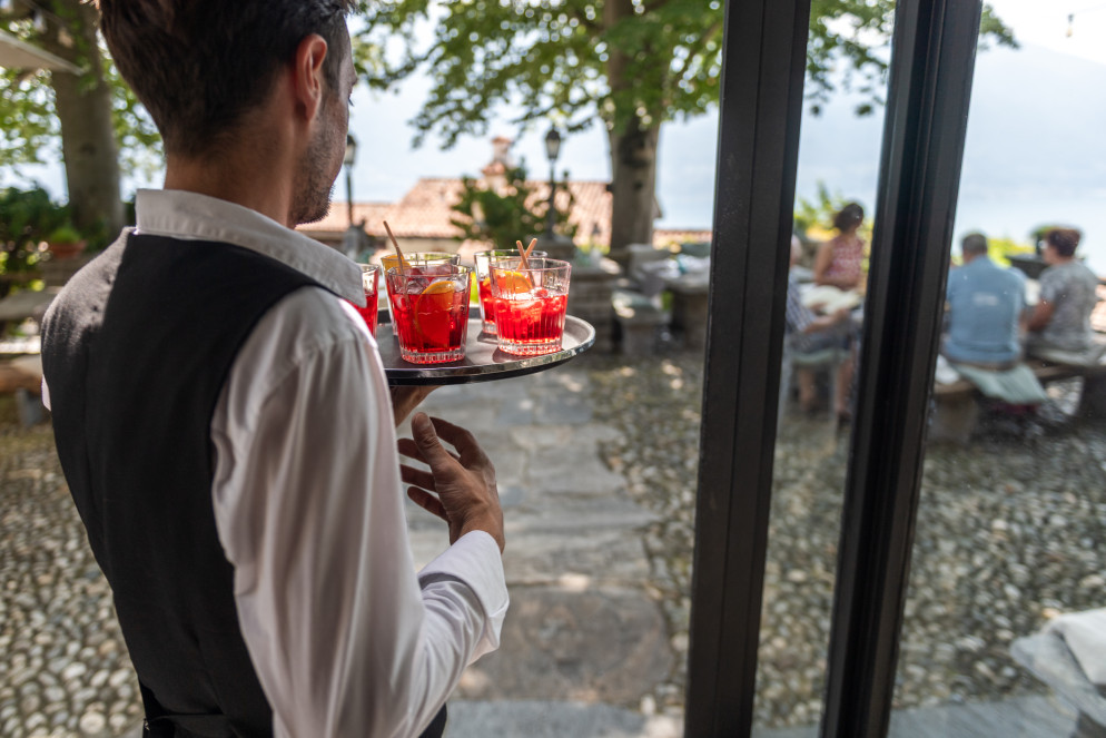 S'inizia con lo spritz (foto Cdt - Zocchetti)