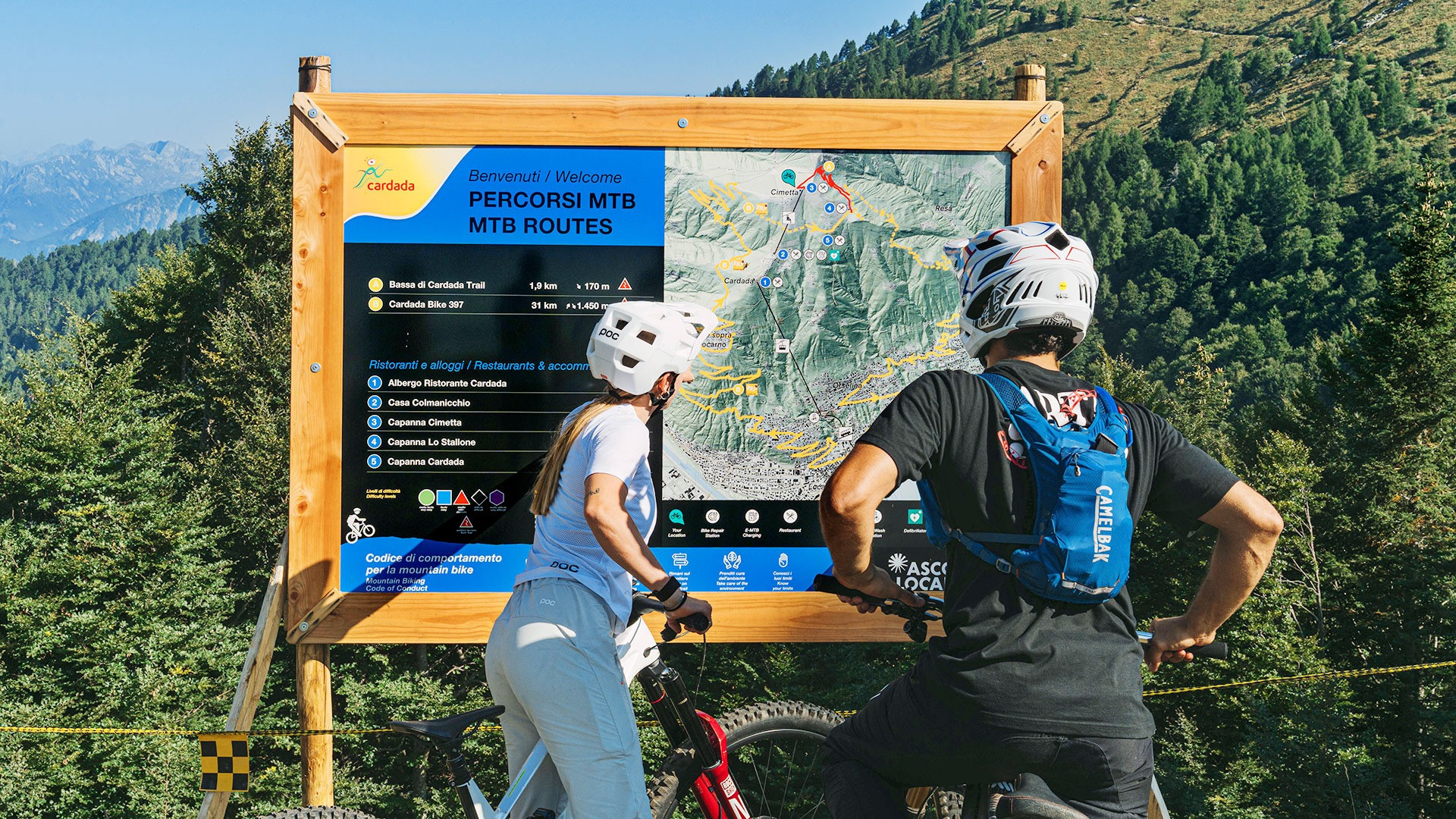 Con la «Bassa di Cardada» la bici da montagna è senza più ostacoli