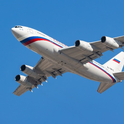 Che cosa ci fa un Ilyushin Il-96 russo in Germania?
