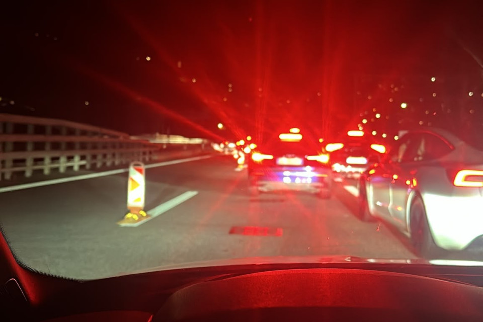 Incidente sul ponte diga