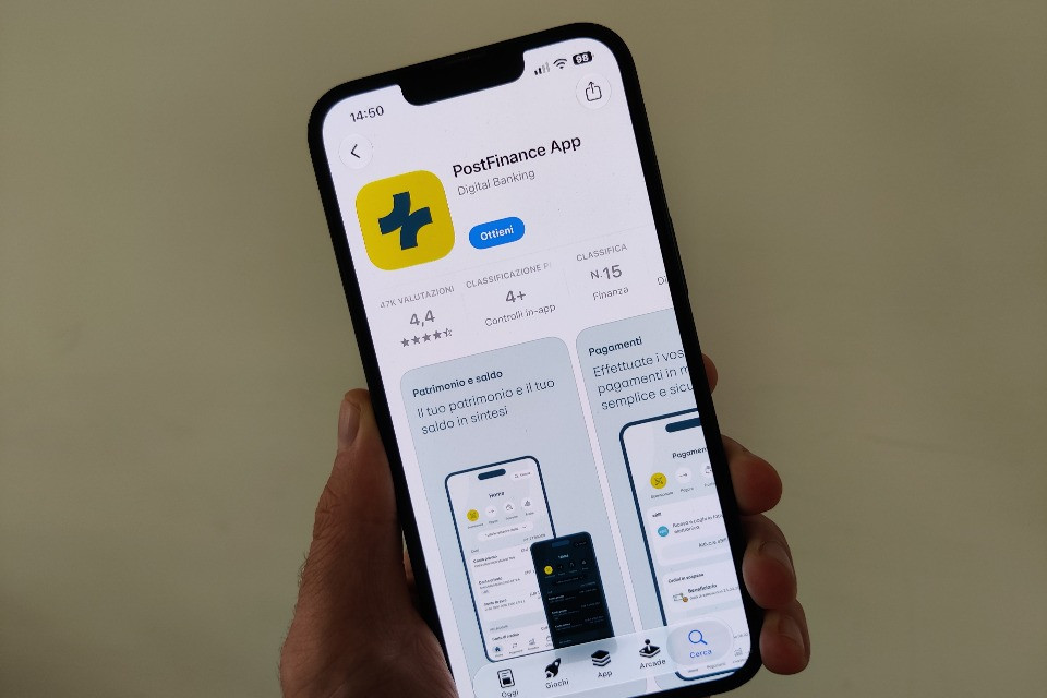 PostFinance: risolta la panne al servizio di online-banking