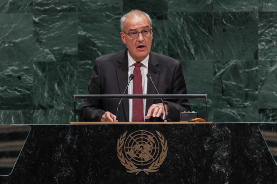 Parmelin all'ONU: «Le montagne possono essere superate»