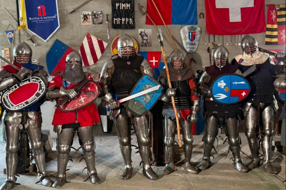 I castelli di Bellinzona ritrovano i loro guerrieri: a Montebello torna il combattimento medievale