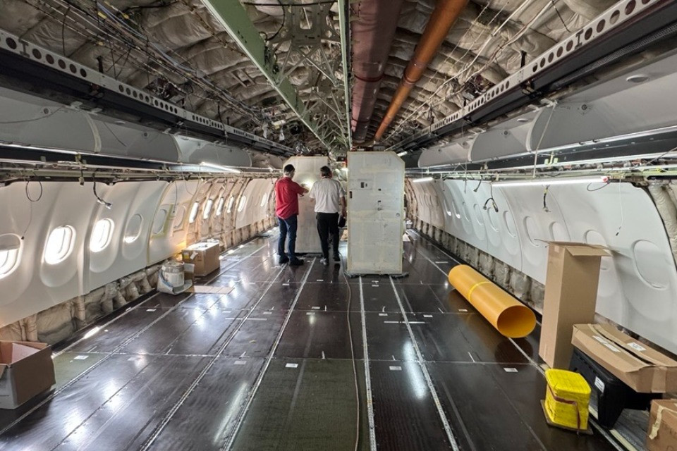 Il «Bellinzona» è a Hong Kong: dentro l'hangar dove Swiss smonta e rifà un Airbus A330