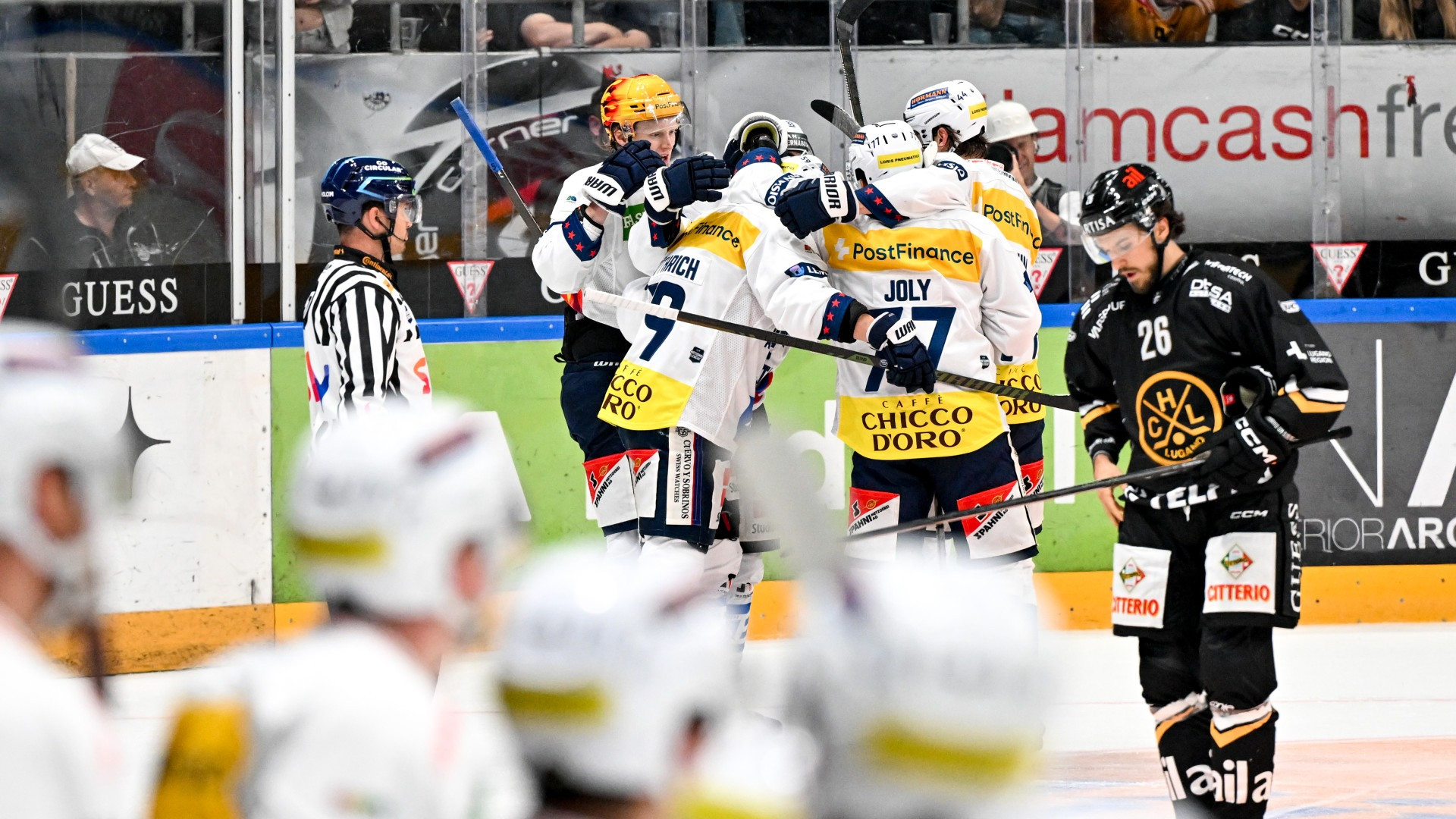 L'energia dell'Ambrì stende il Lugano: il primo derby è biancoblù