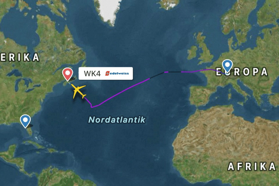 Emergenza medica a bordo, l'Airbus A350 di Edelweiss atterra ad Halifax
