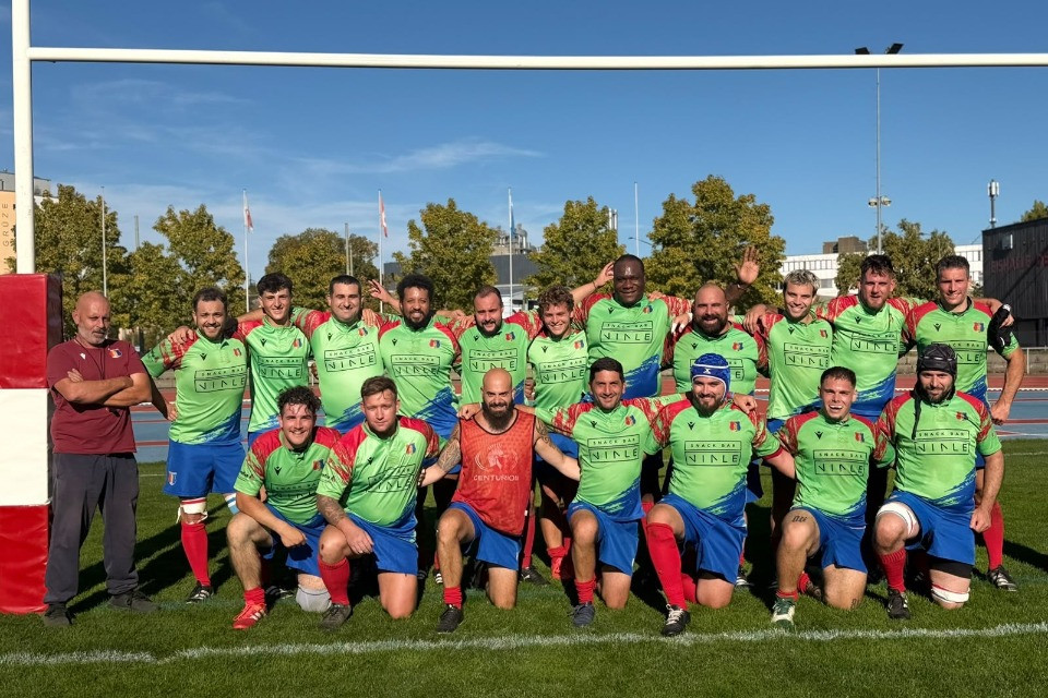 Il Rugby Bellinzona non si ferma più: vittoria a Winterthur e secondo posto