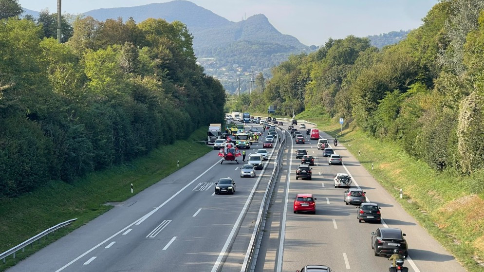 Incidente sull'A2 a Coldrerio, il 73enne svizzero è deceduto
