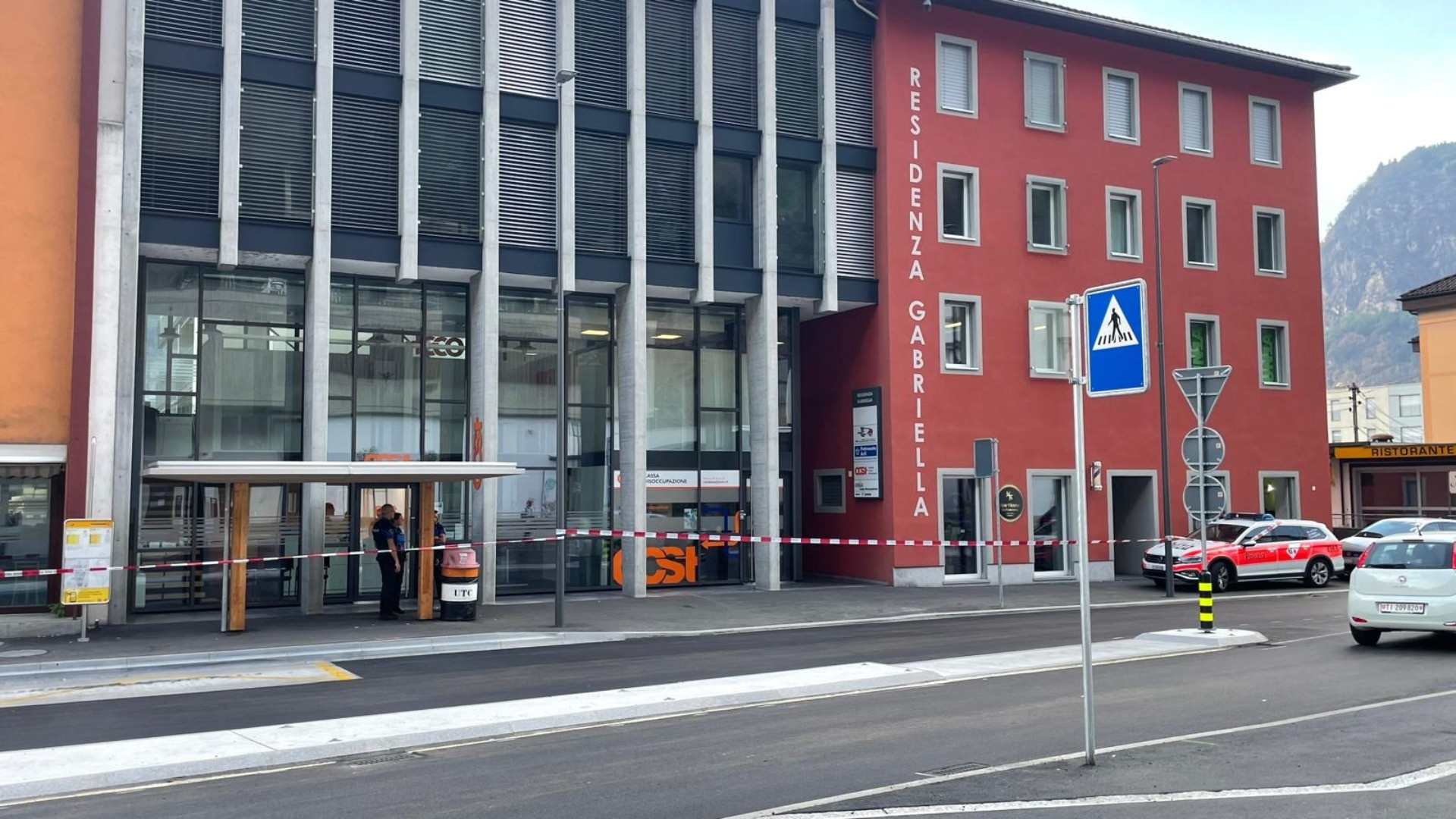 Accoltellamento a Biasca: massiccio intervento di polizia