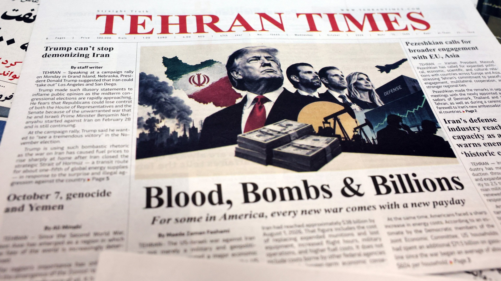 Trump: «Non attaccherò l'Iran prima delle elezioni di medio termine»
