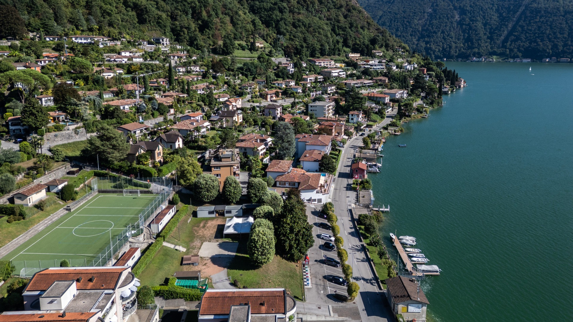 Morcote, un'area ricreativa da riqualificare