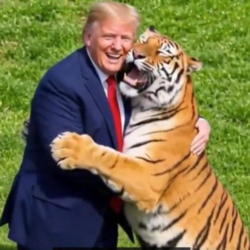Trump e quel video con l'AI dove gioca con una tigre: «È fuori di testa»