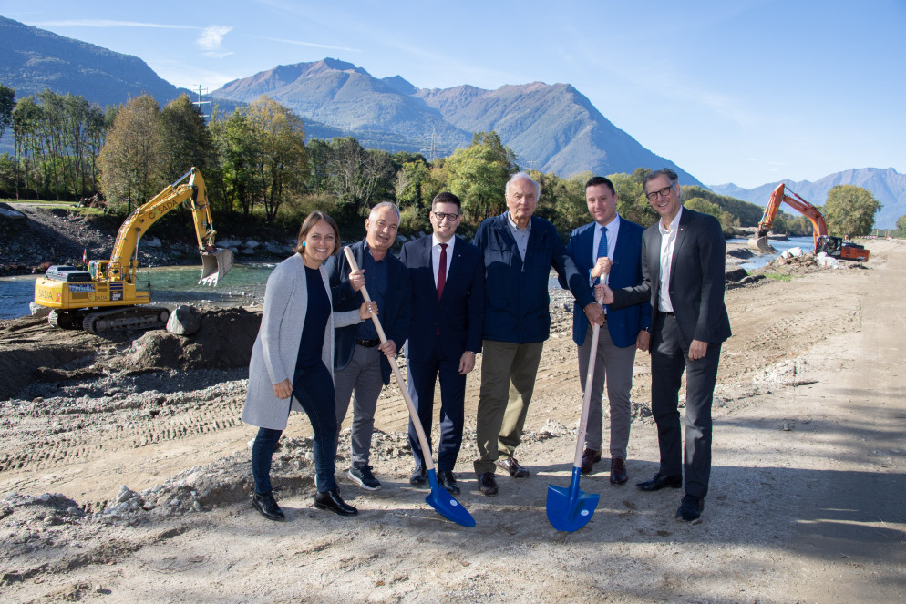 Katharina Edmaier, Laurent Filippini, Simone Gianini, Edgardo Malè, Piero Marchesi e Mario Branda.