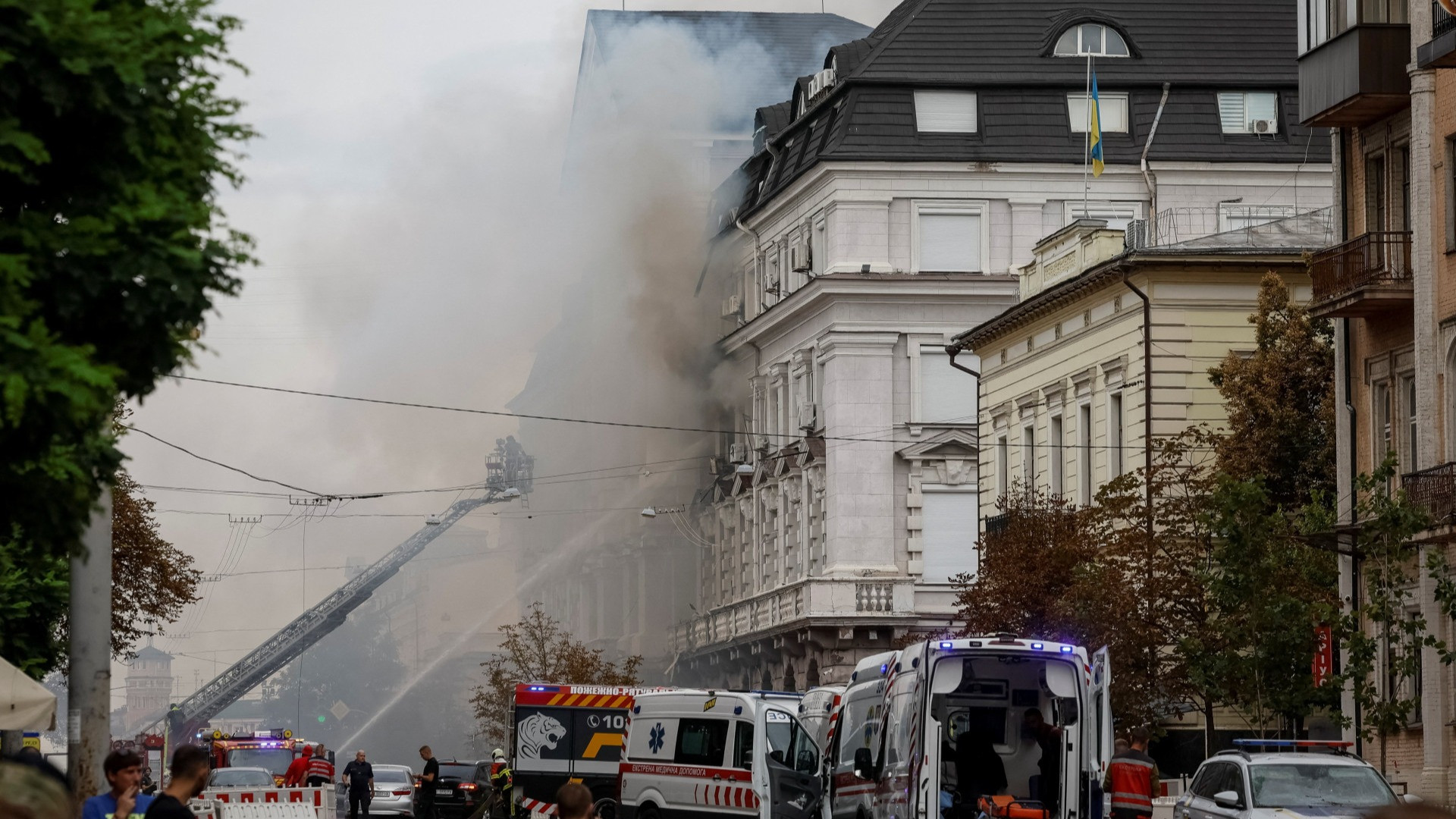 Kiev: «Raid russi nella notte con missili e droni»