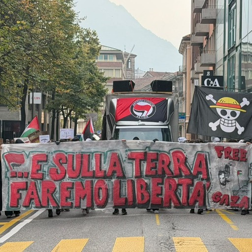 Un'altra manifestazione antifascista in città