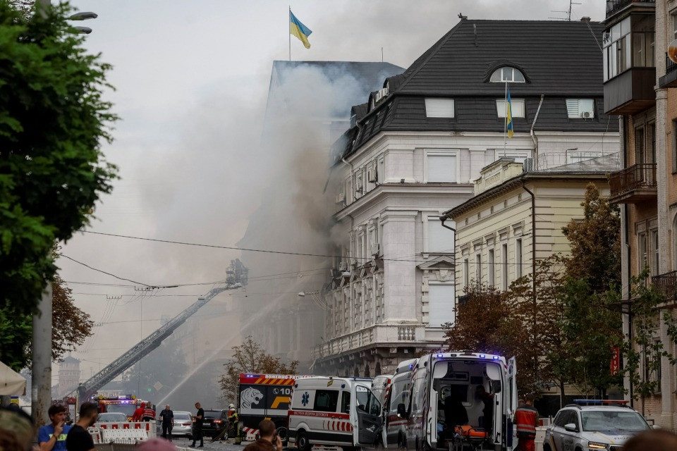 Kiev: «Raid russi nella notte con missili e droni»