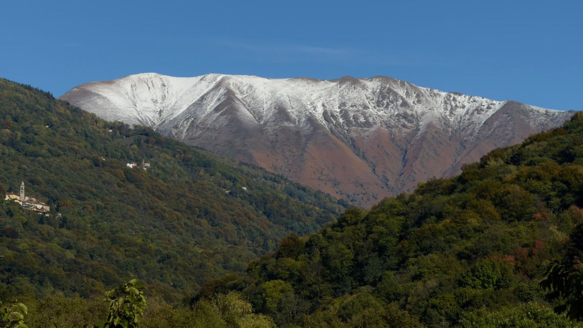 Prima neve sopra Lugano, ma la siccità non è finita