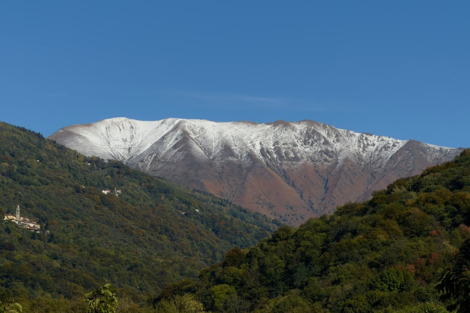 Prima neve sopra Lugano, ma la siccità non è finita