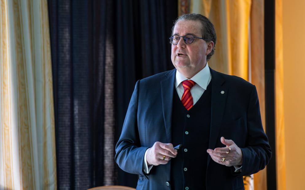 Riccardo Braglia, CEO del gruppo farmaceutico Helsinn.