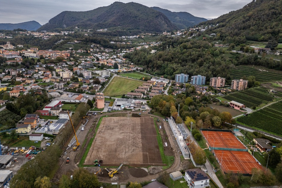 Morbio ridisegna il proprio centro sportivo