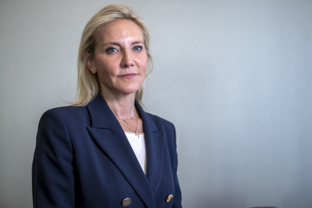 Céline Amaudruz. © KEYSTONE/Martial Trezzini