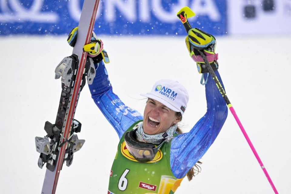 A Sölden Paula Moltzan è gigante