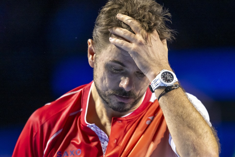 È finita per davvero: Wawrinka perde ed esce di scena