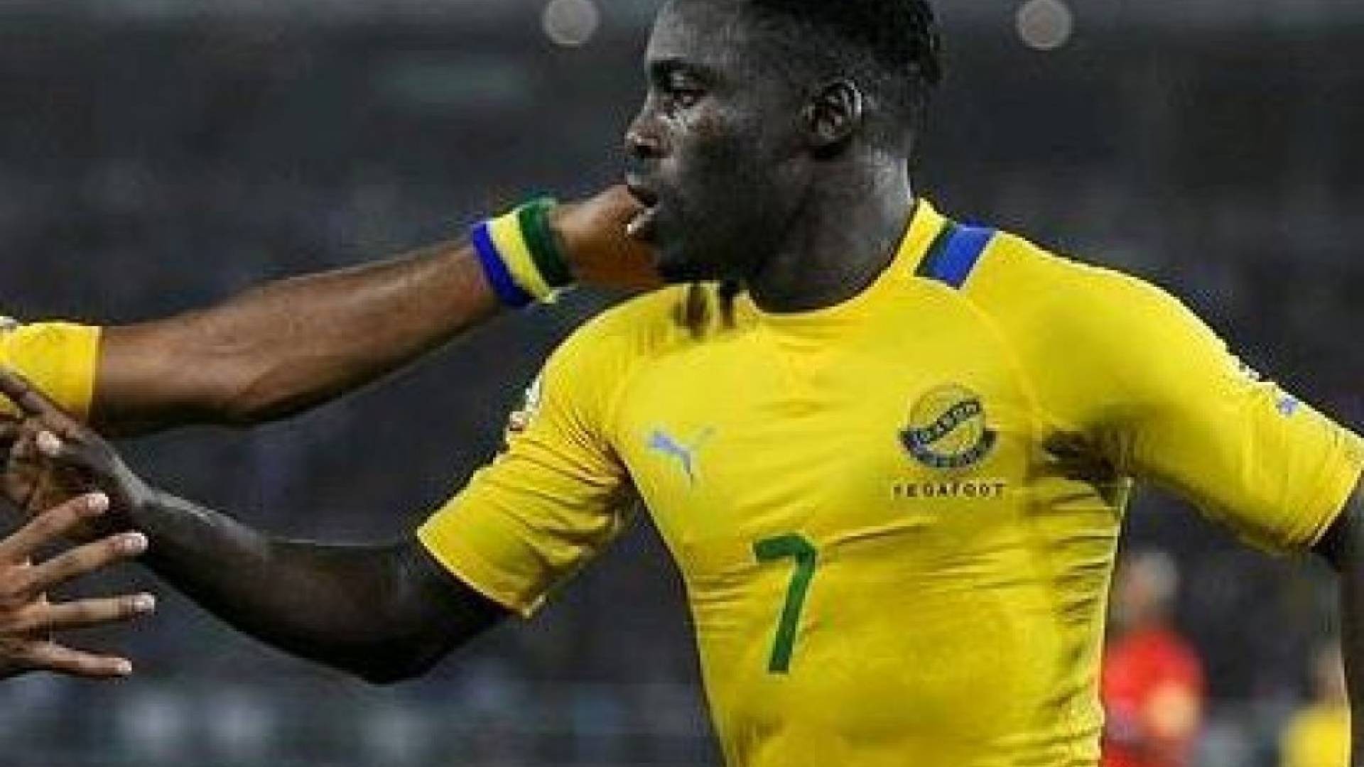 Malick Evouna in prova al Lugano