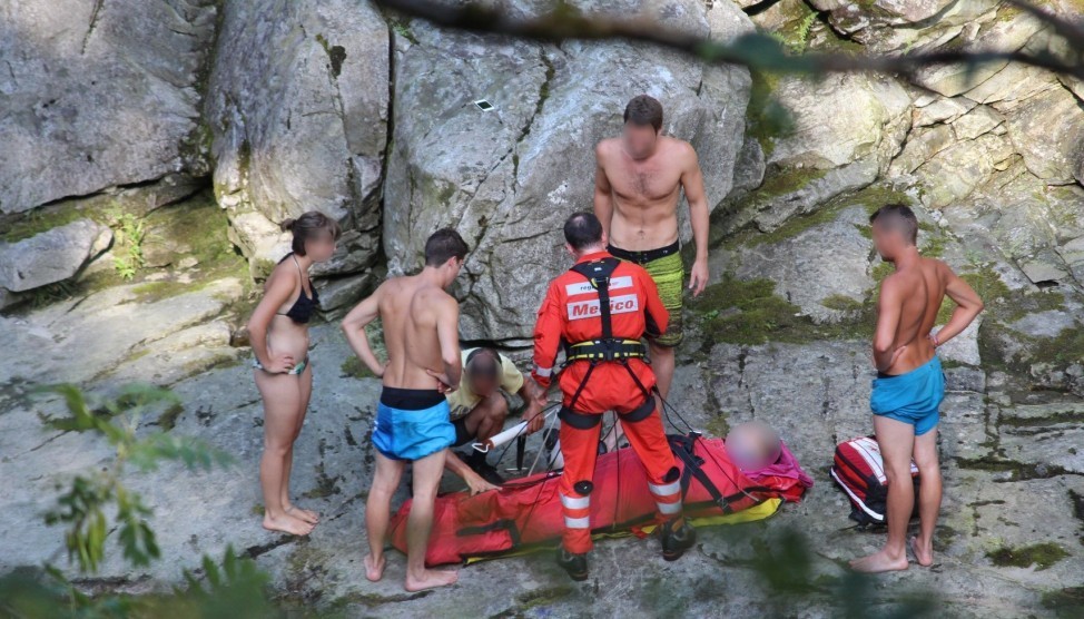 Tuffo Pericoloso Ma Nulla Di Grave
